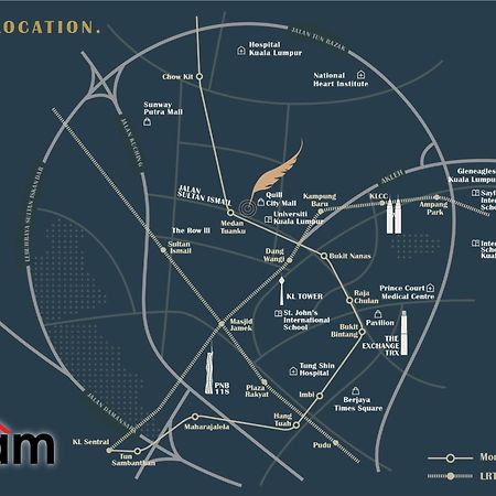 Quill Residences Klcc, Five Senses Куала Лумпур Екстериор снимка